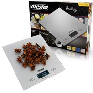 Kuchynská váha Mesko MS 3145 Maximálna hmotnosť (kapacita) 5 kg, odmerka 1 g Kuchynská váha Mesko MS 3145 Maximálna hmotnosť (kapacita) 5 kg, odmerka 1 g