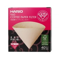 Hario Misarashi filtre hnedé V60-01 40 kusov