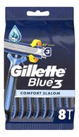 Gillette Blue 3 komfortné slalomky 8 ks Gillette Blue 3 komfortné slalomky 8 ks
