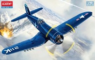 Vought F4U-4 Corsair Academy 12353 v mierke 1/48