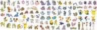 Sada nálepiek jaseň POKEMONY NA PRILBU, motorový skúter Sada nálepiek jaseň POKEMONY NA PRILBU, motorový skúter