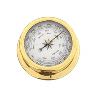 Meteostanica pre nástenné hodinky Mosadzné puzdro