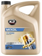 K2 MIXOL 5L zmesový olej pre 2T dvojtaktné motory, dvojtaktný olej