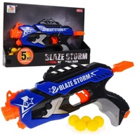 Blaze Storm pružinová detská pištoľ s 5 nábojmi penových loptičiek ZC7112