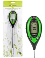 Acid Meter, PÔDNY PH METER, ELEKTRONICKÝ TESTER PODKLADU 4V1 BIO-GARDEN Acid Meter, PÔDNY PH METER, ELEKTRONICKÝ TESTER PODKLADU 4V1 BIO-GARDEN
