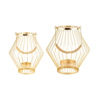 STOJAN NA SVIEČKU Kovová lampa LAMPA SET 2 STOJAN NA SVIEČKU Kovová lampa LAMPA SET 2