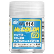GX-114 Super Smooth Clear Flat (18 ml) Mr.Hobby-Gunze GX-114 Super Smooth Clear Flat (18 ml) Mr.Hobby-Gunze