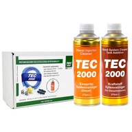 TEC2000 Umývanie vstrekovačov a palivového systému. ON - Nastav
