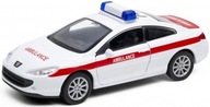 Welly MODEL - Peugeot 407 Coupe SANITKA 1:34
