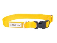 Nastaviteľný nylonový golier Amiplay Samba -L Yellow Nastaviteľný nylonový golier Amiplay Samba -L Yellow