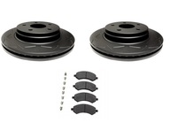 DISC X2 SLOTTED & PADS PREDNÁ DODGE RAM 2002-18