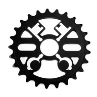 Cryptic Bmx Cross Keys BMX ozubené koleso - čierne 25T