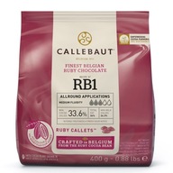 Rubínová čokoláda 400g Callebaut Rubínová čokoláda 400g Callebaut