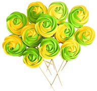 CUKROVÁ DEKORÁCIA PUSTÍNOVÉ LOLLIES PUSNINKY TOPPER 12x CUKROVÁ DEKORÁCIA PUSTÍNOVÉ LOLLIES PUSNINKY TOPPER 12x