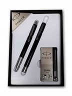 Guľôčkové pero + Vector PARKER PEN čierne + kazety