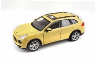 Porsche Cayenne Turbo 1:24 Žltá BBURAGO Porsche Cayenne Turbo 1:24 Žltá BBURAGO