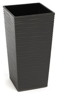 Kvetináč Finezja Chisel 300 Lamela Graphite + náplň Kvetináč Finezja Chisel 300 Lamela Graphite + náplň