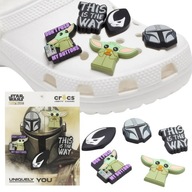 CROCS JIBBITZ SHOES PIN SET 5 STAR WARS MANDALORIAN CROCS JIBBITZ SHOES PIN SET 5 STAR WARS MANDALORIAN