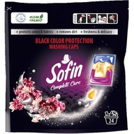Sofin kapsule na pranie čiernych tkanín, 24 ks. Sofin kapsule na pranie čiernych tkanín, 24 ks.