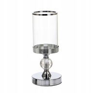 Svietnik Glamour Lantern Chrome Strieborný krištáľ Svietnik Glamour Lantern Chrome Strieborný krištáľ