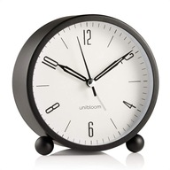 Hodinky s budíkom Noiseless Silent BLACK Unibloom Hodinky s budíkom Noiseless Silent BLACK Unibloom