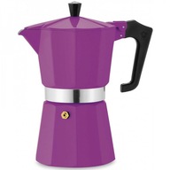 Hliníkový tlakový kávovar (3 tz) fialový