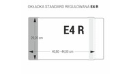 Obal na notebook E4-292, nastaviteľný, 25 ks. Biurfol Obal na notebook E4-292, nastaviteľný, 25 ks. Biurfol