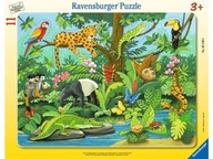 RAVENSBURGER Puzzle zvieratká 5140