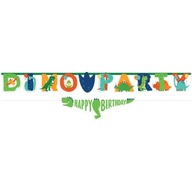 PAPIEROVÝ BANNER DINOSAURY VŠETKO NAJLEPŠIE 230 CM PAPIEROVÝ BANNER DINOSAURY VŠETKO NAJLEPŠIE 230 CM
