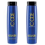 STAPIZ KERATIN CODE KERATIN KOLAGÉNOVÝ ŠAMPÓN NA VLASY 250ML + MASKA 250ML STAPIZ KERATIN CODE KERATIN KOLAGÉNOVÝ ŠAMPÓN NA VLASY 250ML + MASKA 250ML