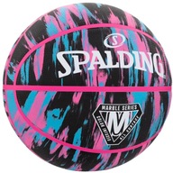 Basketbalová lopta Spalding Marble, veľkosť 7, čierna