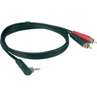 KLOTZ AY7A0200 - KÁBEL MJ / 2X RCA 2M