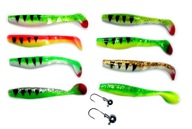 sada 8 ks návnad kopyto ripper 12cm zubáč + ZDARMA sada 8 ks návnad kopyto ripper 12cm zubáč + ZDARMA