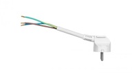 Pripojovací kábel H05VV-F 3x1,5 3m biely S14323