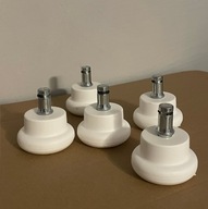 Nohy stoličky, priemer 10 mm, noha WHITE IKE Nohy stoličky, priemer 10 mm, noha WHITE IKE