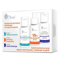 Ava Set s kyselinou mandľovou 15% 3x50ml Ava Set s kyselinou mandľovou 15% 3x50ml