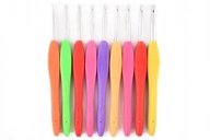 Sada háčikov s ergonomickou rukoväťou 2-6 mm Sada háčikov s ergonomickou rukoväťou 2-6 mm