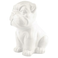 PSA POSTAVIČKA GLAMOUR BIELY BULLDOGU ZA DARČEK PSA POSTAVIČKA GLAMOUR BIELY BULLDOGU ZA DARČEK