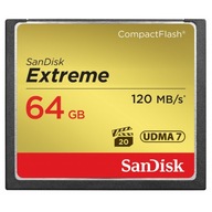SANDISK 64GB Compact Flash EXTREME CF 120/85MB/s