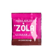 Zola 04 Tmavohnedá farba na obočie 5 ml + oxidačný aktivátor 5 ml Zola 04 Tmavohnedá farba na obočie 5 ml + oxidačný aktivátor 5 ml