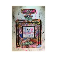 Obraz CANVAS Chanel č. 5 parfumov 60x90 Obraz CANVAS Chanel č. 5 parfumov 60x90