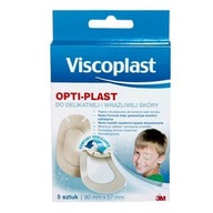 VISCOPLAST OPTI-PLAST očné náplasti 5 kusov VISCOPLAST OPTI-PLAST očné náplasti 5 kusov