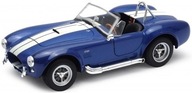 Model WELLY - 1965 SHELBY COBRA 427 SC Mierka 1:24 Model WELLY - 1965 SHELBY COBRA 427 SC Mierka 1:24