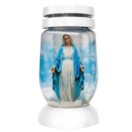 MARYJA sklenená sviečka LANTERN s VYMENITEĽNOU vložkou