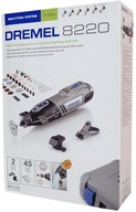 Brúska Dremel 8220 2 nadstavce 45 príslušenstva Brúska Dremel 8220 2 nadstavce 45 príslušenstva