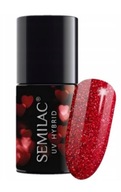 SEMILAC HYBRID 318 BURGUNDY RED GLITTER 7ML SEMILAC HYBRID 318 BURGUNDY RED GLITTER 7ML