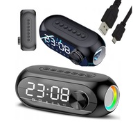 BLUETOOTH 5.0 ZRKADLOVÝ REPRODUKTOR HODINY RÁDIO ALARM BLUETOOTH 5.0 ZRKADLOVÝ REPRODUKTOR HODINY RÁDIO ALARM