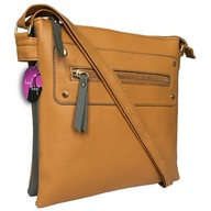DÁMSKA CROSSBODY TAŠKA 3 KOMOROVÁ A5 207 DÁMSKA CROSSBODY TAŠKA 3 KOMOROVÁ A5 207