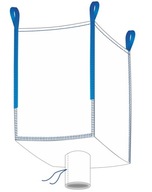 BIG BAG Vrecia na obilie 750 kg s NÁlievkovým lievikom BIG BAG Vrecia na obilie 750 kg s NÁlievkovým lievikom