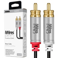 RCA x2 - RCA x2 CINCH KÁBEL TECHLINK iWIRES PRO 1m RCA x2 - RCA x2 CINCH KÁBEL TECHLINK iWIRES PRO 1m
